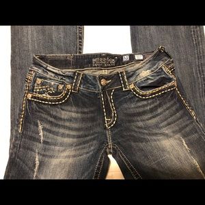 Miss Me 31 Irene Boot distressed Jeans